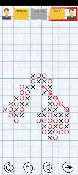 Взлом Tic Tac Toe Online: Mega XO  [МОД Много монет] — стабильная версия apk на Андроид screen 2