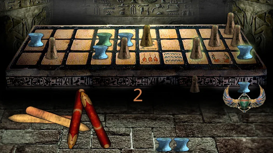 Взломанная Egyptian Senet (Ancient Egypt)  [МОД Menu] — последняя версия apk на Андроид screen 5