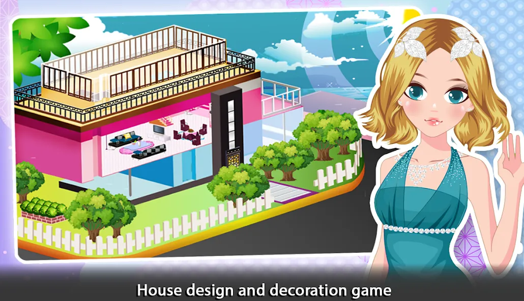 Взломанная Girl Doll House — Room Design  [МОД Меню] — полная версия apk на Андроид screen 1