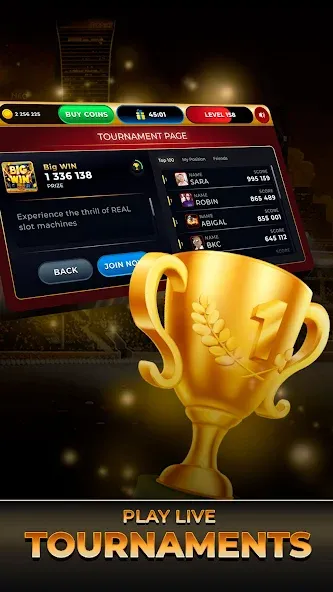 Скачать взломанную Clickfun: Casino Slots (Кликфан)  [МОД Много денег] — последняя версия apk на Андроид screen 1