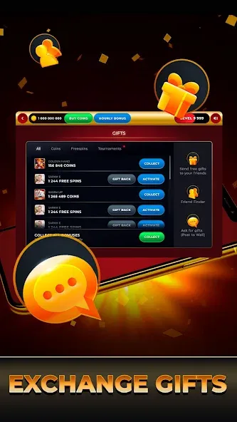 Скачать взломанную Clickfun: Casino Slots (Кликфан)  [МОД Много денег] — последняя версия apk на Андроид screen 4