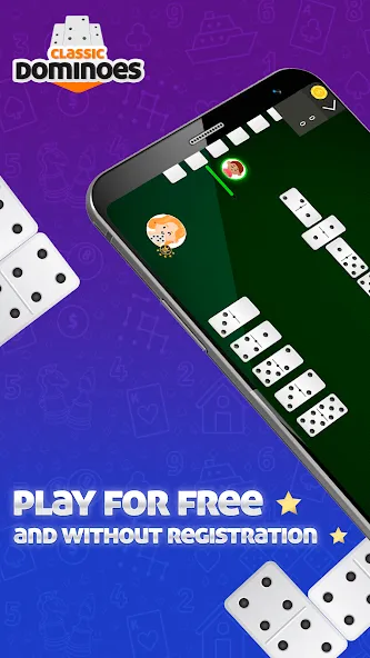 Скачать взломанную Dominoes Online — Classic Game (Домино Онлайн)  [МОД Unlocked] — стабильная версия apk на Андроид screen 2