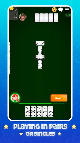 Скачать взломанную Dominoes Online — Classic Game (Домино Онлайн)  [МОД Unlocked] — стабильная версия apk на Андроид screen 4