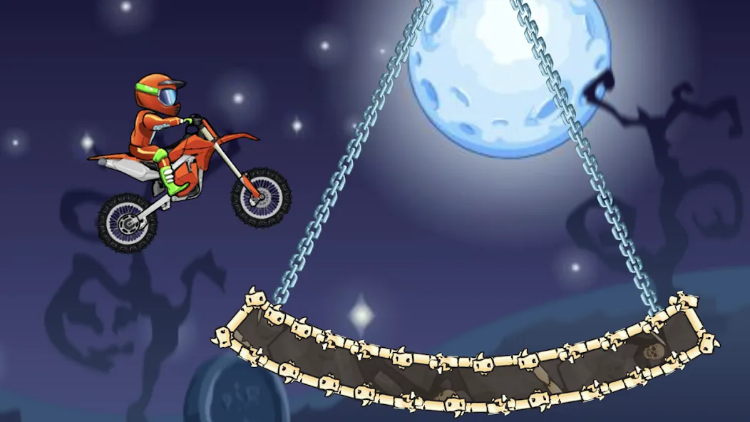 Взлом Moto X3M Bike Race Game (Мото 3М Игра на мотоциклах)  [МОД Много монет] — полная версия apk на Андроид screen 2