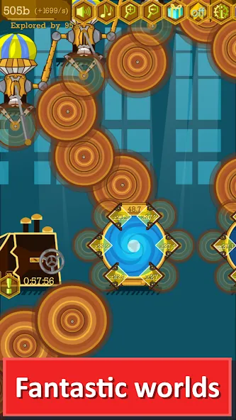 Взлом Steampunk Idle Gear Spinner (Стеампанк Идл Спиннер Фабрика)  [МОД Unlimited Money] — стабильная версия apk на Андроид screen 5