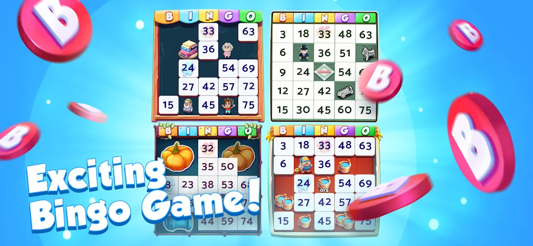 Скачать взлом Bingo Bash: Live Bingo Games (Бинго Баш)  [МОД Mega Pack] — полная версия apk на Андроид screen 1