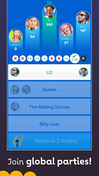 Скачать взлом SongPop Classic: Music Trivia (СонгПоп Классик)  [МОД Бесконечные монеты] — полная версия apk на Андроид screen 4