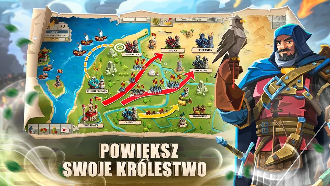 Взлом Empire: Four Kingdoms (PL) (Импайр)  [МОД Бесконечные монеты] — стабильная версия apk на Андроид screen 1