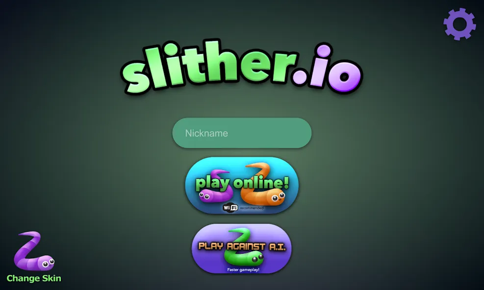 Взломанная slither.io  [МОД Все открыто] — полная версия apk на Андроид screen 1