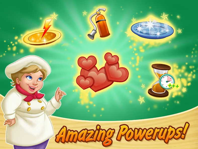 Взломанная Kitchen Scramble: Cooking Game (Китчен Скрэмбл)  [МОД Бесконечные монеты] — полная версия apk на Андроид screen 5