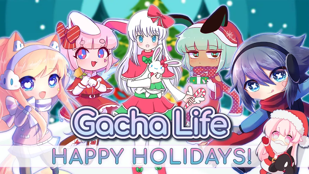 Скачать взломанную Gacha Life (Гача Лайф)  [МОД Бесконечные монеты] — стабильная версия apk на Андроид screen 1