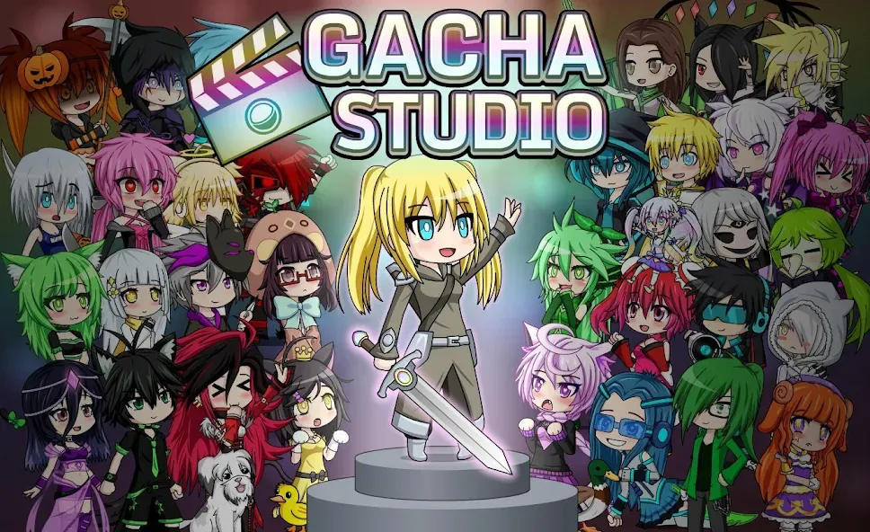 Скачать взлом Gacha Studio (Anime Dress Up) (Гача Студио)  [МОД Menu] — полная версия apk на Андроид screen 1