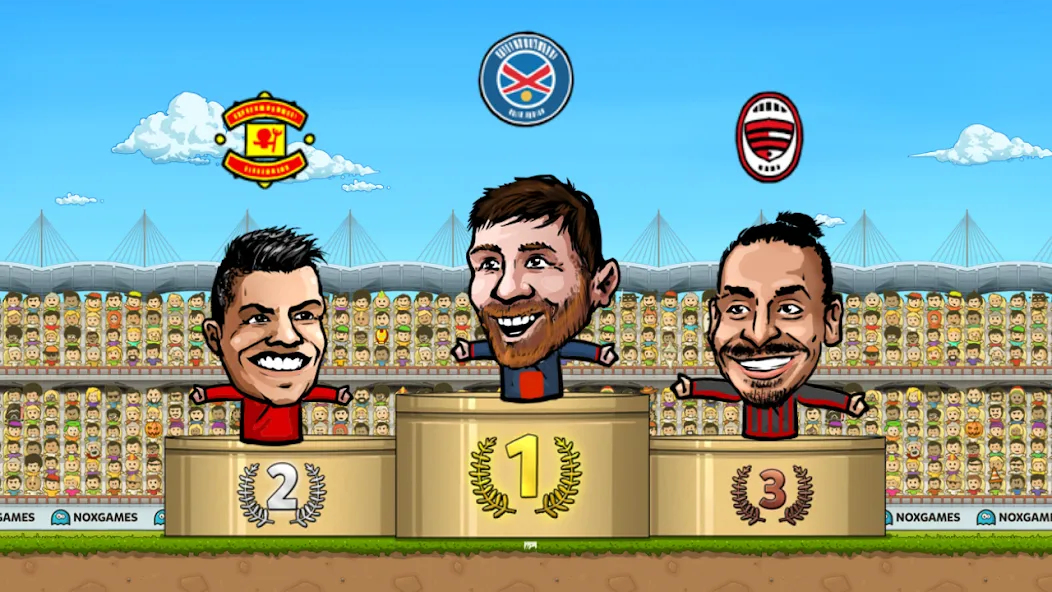 Взломанная Puppet Soccer: Champs League (Паппет Соккер)  [МОД Mega Pack] — стабильная версия apk на Андроид screen 4