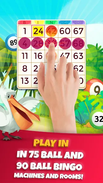 Взломанная Praia Bingo: Slot & Casino (Прэйя Бинго)  [МОД Меню] — полная версия apk на Андроид screen 2