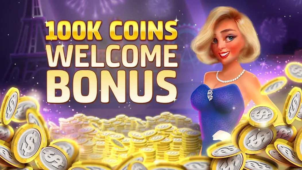 Взлом Vegas Downtown Slots & Words  [МОД Много денег] — стабильная версия apk на Андроид screen 2