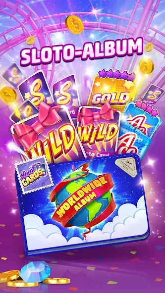 Скачать взлом Slotomania™ Slots Casino Games (Слотомания)  [МОД Много денег] — полная версия apk на Андроид screen 4