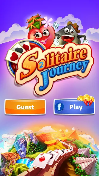 Взлом Solitaire Journey (Солитер Джорни)  [МОД Много монет] — полная версия apk на Андроид screen 5