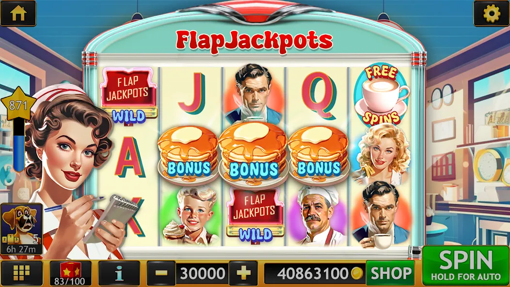 Взломанная Vegas Slots Galaxy (Вегас Слотс Гэлэкси)  [МОД Меню] — последняя версия apk на Андроид screen 3