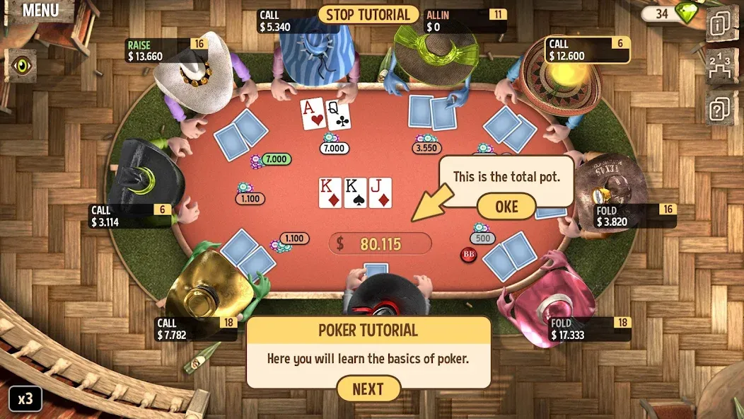 Скачать взлом Learn Poker — How to Play  [МОД Бесконечные монеты] — полная версия apk на Андроид screen 2