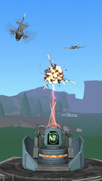 Взлом Air Defense: Airplane Shooting (Эйр Дефенс)  [МОД Unlimited Money] — полная версия apk на Андроид screen 5