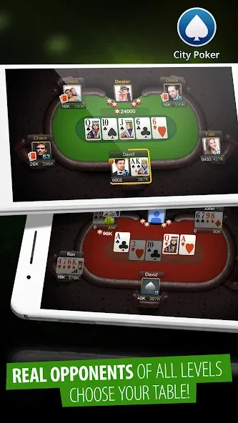 Взломанная City Poker: Holdem, Omaha (Сити Покер)  [МОД Unlocked] — стабильная версия apk на Андроид screen 5