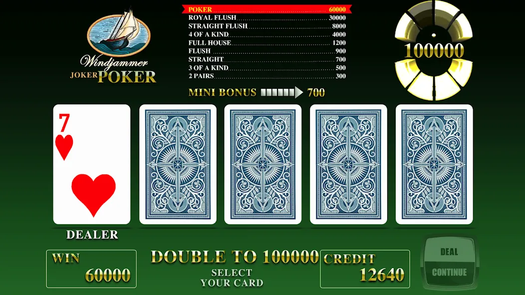 Скачать взлом Windjammer Poker (Уиндджаммер Покер)  [МОД Mega Pack] — полная версия apk на Андроид screen 1