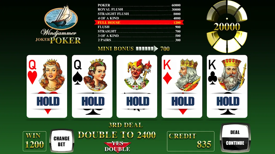 Скачать взлом Windjammer Poker (Уиндджаммер Покер)  [МОД Mega Pack] — полная версия apk на Андроид screen 2