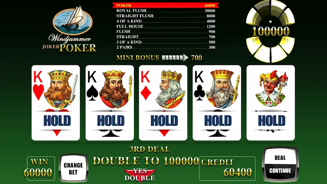 Скачать взлом Windjammer Poker (Уиндджаммер Покер)  [МОД Mega Pack] — полная версия apk на Андроид screen 5