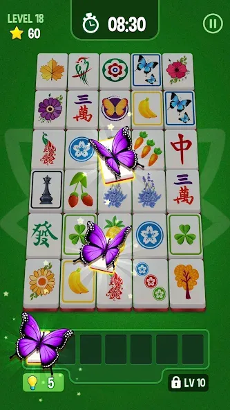 Взломанная Mahjong Triple 3D -Tile Match (Маджонг Трипл 3Д)  [МОД Menu] — стабильная версия apk на Андроид screen 1