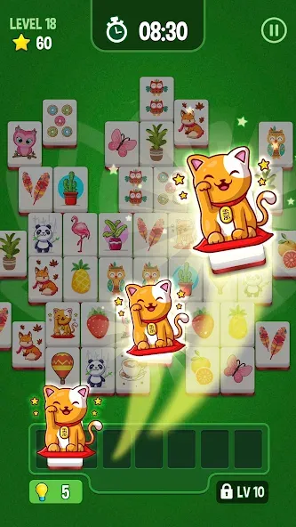 Взломанная Mahjong Triple 3D -Tile Match (Маджонг Трипл 3Д)  [МОД Menu] — стабильная версия apk на Андроид screen 3