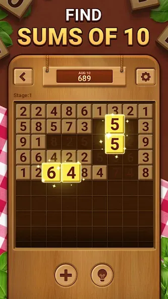 Скачать взлом Woodber — Classic Number Game (Вудбер)  [МОД Menu] — полная версия apk на Андроид screen 2