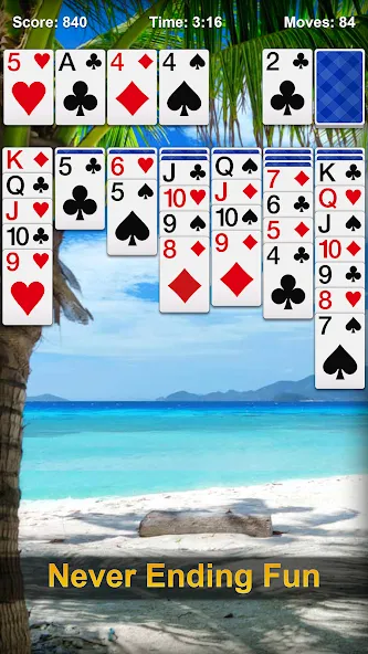 Скачать взломанную Solitaire — Classic Card Games  [МОД Меню] — последняя версия apk на Андроид screen 4