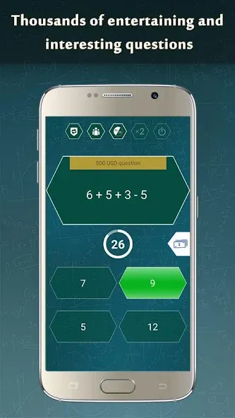 Скачать взлом Math Game 2023  [МОД Бесконечные монеты] — последняя версия apk на Андроид screen 2