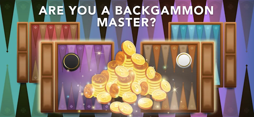 Взломанная Backgammon Classic + Online  [МОД Меню] — стабильная версия apk на Андроид screen 2