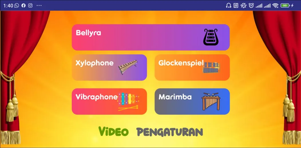 Скачать взлом Virtual Marching Bells  [МОД Unlocked] — последняя версия apk на Андроид screen 1