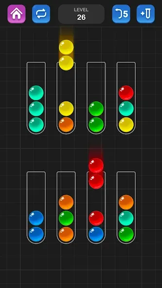 Скачать взломанную Ball Sort Puzzle — Color Game  [МОД Unlimited Money] — полная версия apk на Андроид screen 3