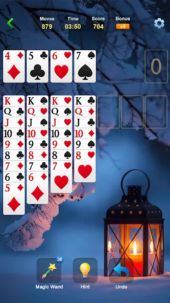 Скачать взлом Solitaire — Classic Card Games  [МОД Много денег] — стабильная версия apk на Андроид screen 3