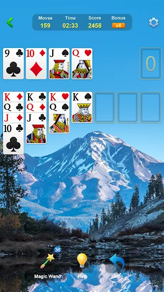 Скачать взлом Solitaire — Classic Card Games  [МОД Много денег] — стабильная версия apk на Андроид screen 5