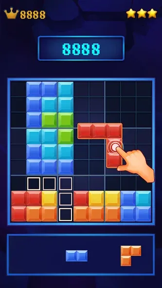 Скачать взломанную Brick 99 Sudoku Block Puzzle (Брик 99 Судоку Блок Головоломка)  [МОД Unlocked] — последняя версия apk на Андроид screen 3