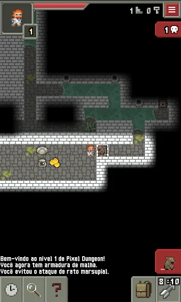 Взлом Pixel Dungeon ML (Пиксельное подземелье РУ)  [МОД Бесконечные деньги] — полная версия apk на Андроид screen 5