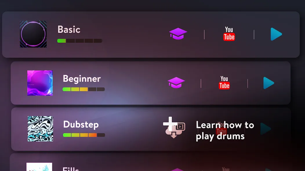 Взломанная Classic Drum: electronic drums (Классик Драм)  [МОД Много монет] — полная версия apk на Андроид screen 2