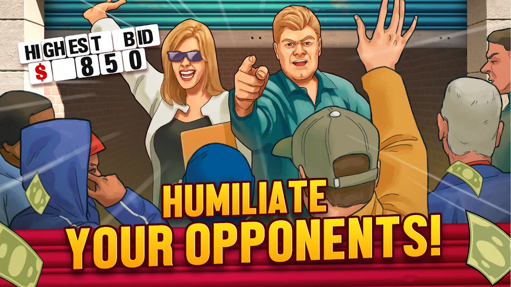 Скачать взлом Bid Wars 2: Business Simulator (Бид Варс 2)  [МОД Много денег] — последняя версия apk на Андроид screen 3