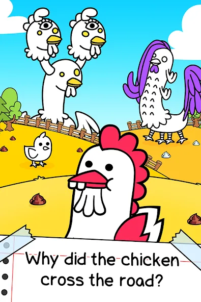 Взлом Chicken Evolution: Idle Game (Чикен Эволюшн)  [МОД Unlimited Money] — полная версия apk на Андроид screen 1