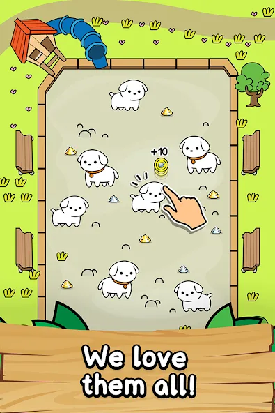 Скачать взлом Dog Evolution: Idle Merge Game (Дог Эволюшн)  [МОД Unlocked] — стабильная версия apk на Андроид screen 2