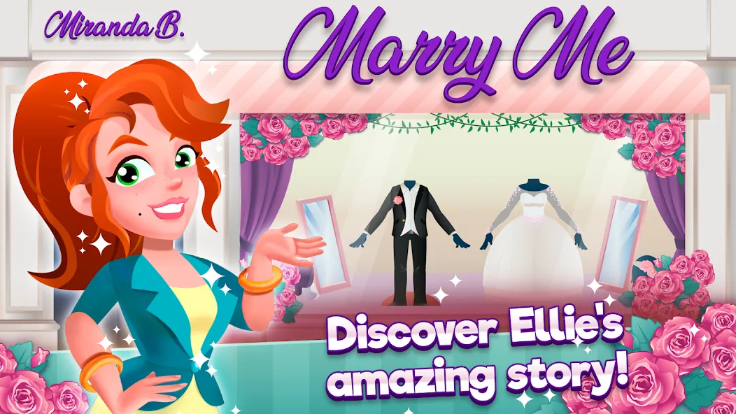 Взломанная Ellie's Wedding: Dress Shop  [МОД Unlimited Money] — полная версия apk на Андроид screen 1