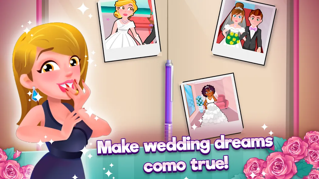 Взломанная Ellie's Wedding: Dress Shop  [МОД Unlimited Money] — полная версия apk на Андроид screen 4