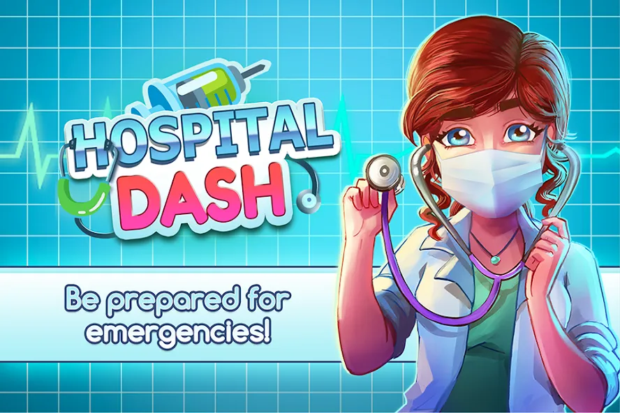 Взломанная Hospital Dash Tycoon Simulator (Хоспиталь Даш Тайкун Симулятор)  [МОД Unlimited Money] — стабильная версия apk на Андроид screen 1