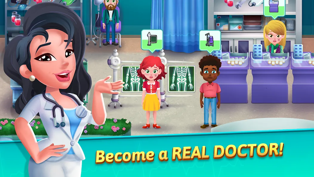 Взлом Medicine Dash: Hospital Game (Медицинский Дэш)  [МОД Много монет] — стабильная версия apk на Андроид screen 1