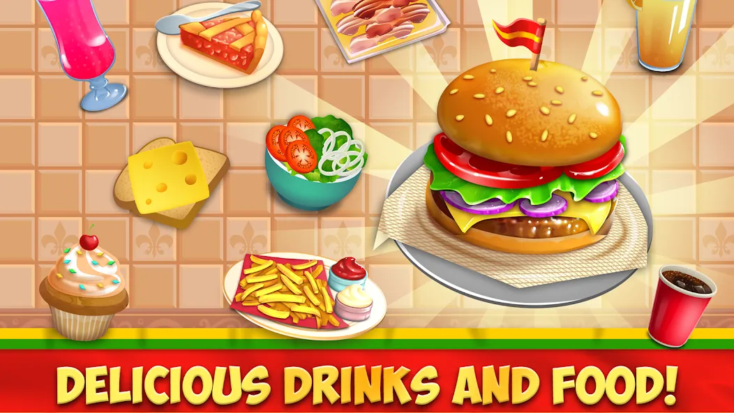 Взломанная My Burger Shop 2: Food Game (Мой Бургер Шоп 2)  [МОД Mega Pack] — стабильная версия apk на Андроид screen 3