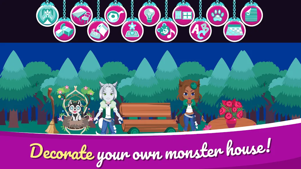 Скачать взлом My Monster House: Doll Games (Май Монстер Хаус)  [МОД Menu] — стабильная версия apk на Андроид screen 1